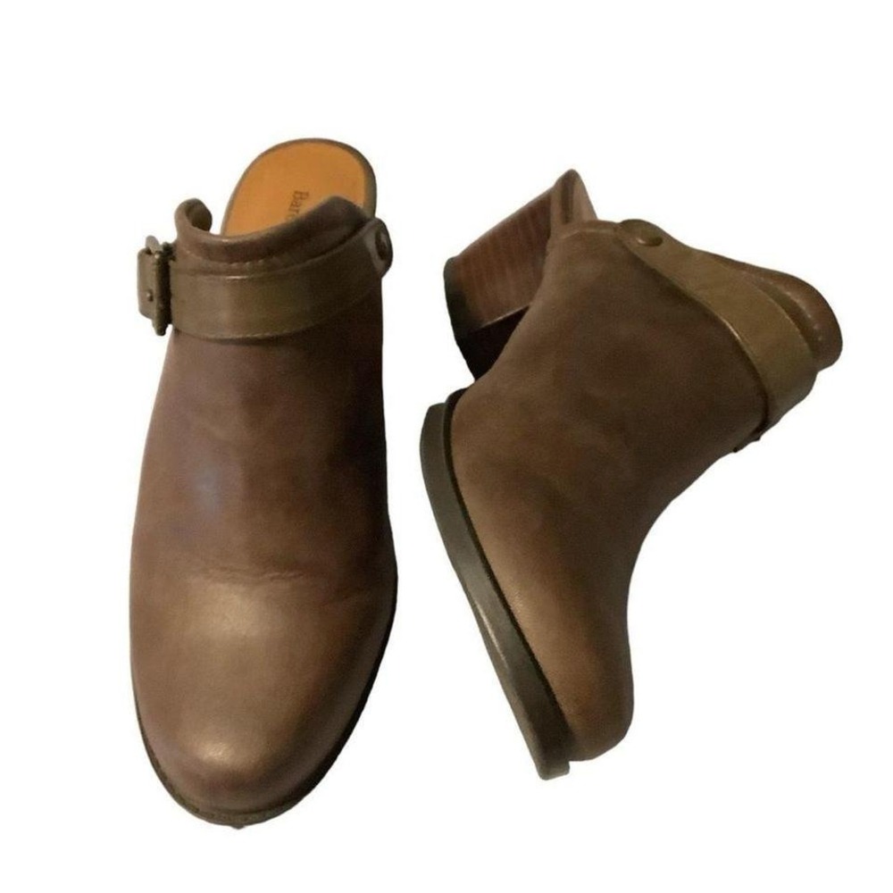 Baretraps mules distressed brown size 9